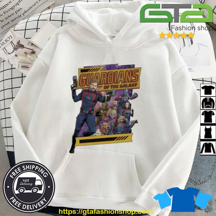 Guardians Of The Galaxy Galaxy Men's Ringer Shirt Hoodie