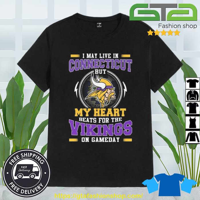 Minnesota Vikings Florida Shirts On Gameday My Heart Is In