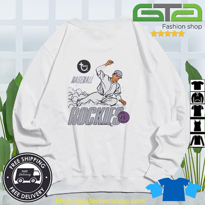 MLB x Topps Colorado Rockies shirt, hoodie, sweater, long sleeve and tank  top