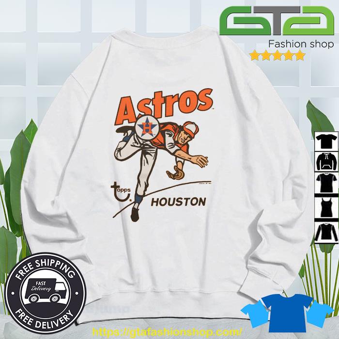 Mlb x topps houston astros T-shirt, hoodie, sweater, long sleeve and tank  top