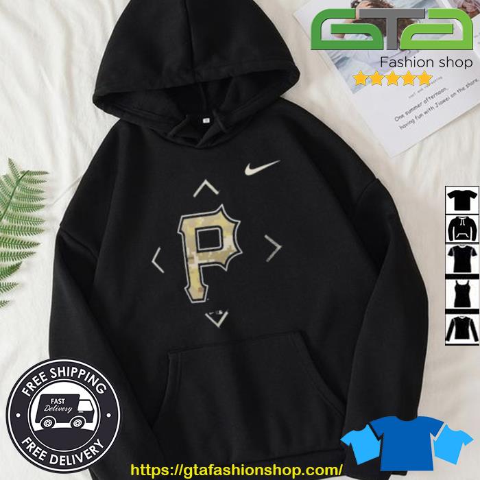 Pittsburgh Pirates Nike Camo Logo 2023 T-shirt,Sweater, Hoodie, And Long  Sleeved, Ladies, Tank Top