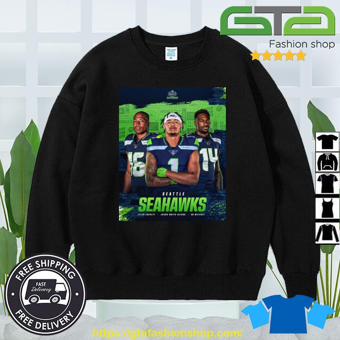 Tyler Lockett Seahawks WR Men's T-Shirt (Regular Fit)