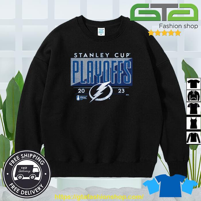 Tampa Bay Lightning 2023 Stanley Cup Playoffs Tri Blend Shirt