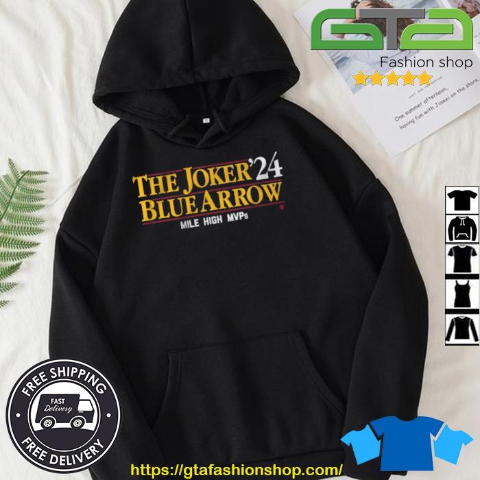 The Joker-blue Arrow '24 Shirt Hoodie