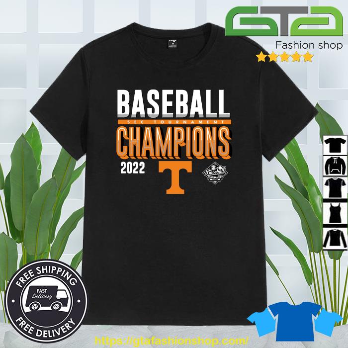 Trending Tennessee Volunteers 2022 SEC Baseball Conference Tournament Champions shirt