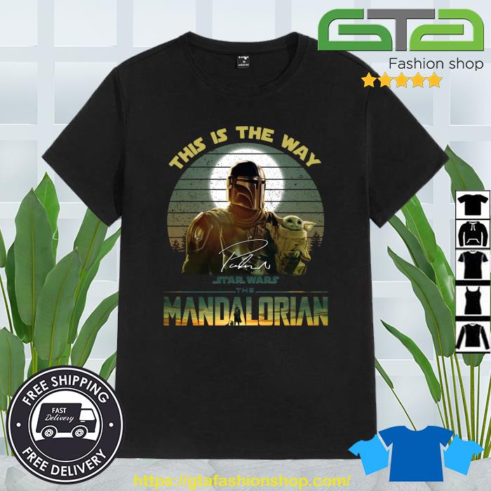 Atlanta Braves Star Wars The Mandalorian This is the Way T-Shirt