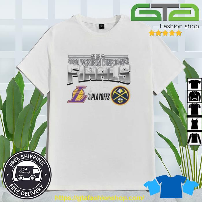 2022 – 2023 Los angeles Lakers Vs Denver NBA Eastern Conference Finals New Era Shirt