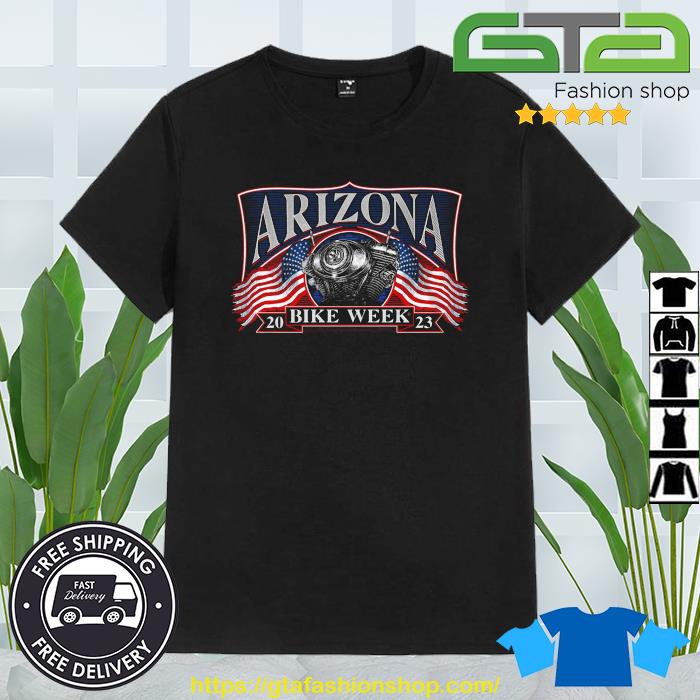 2023 Arizona Bike Week Men's Patriot Eagle Shirt