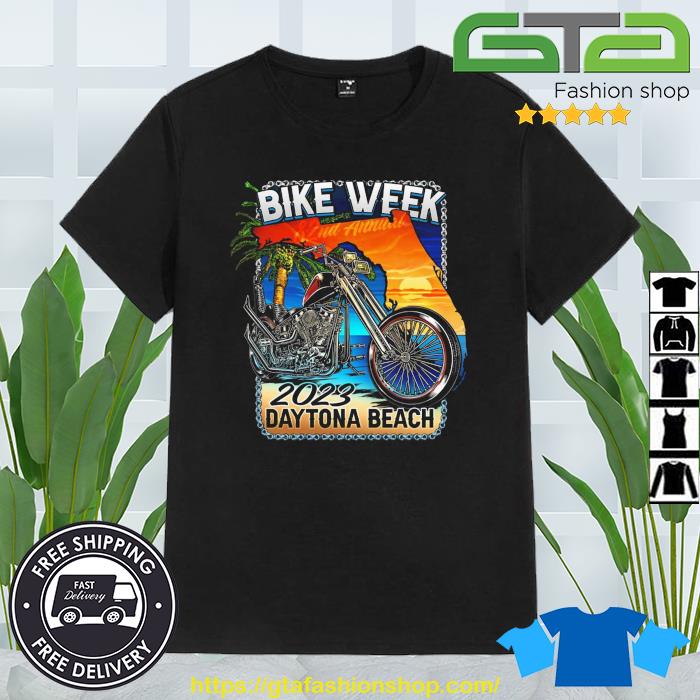 2023 Daytona Beach Bike Week Florida Chopper Shirt