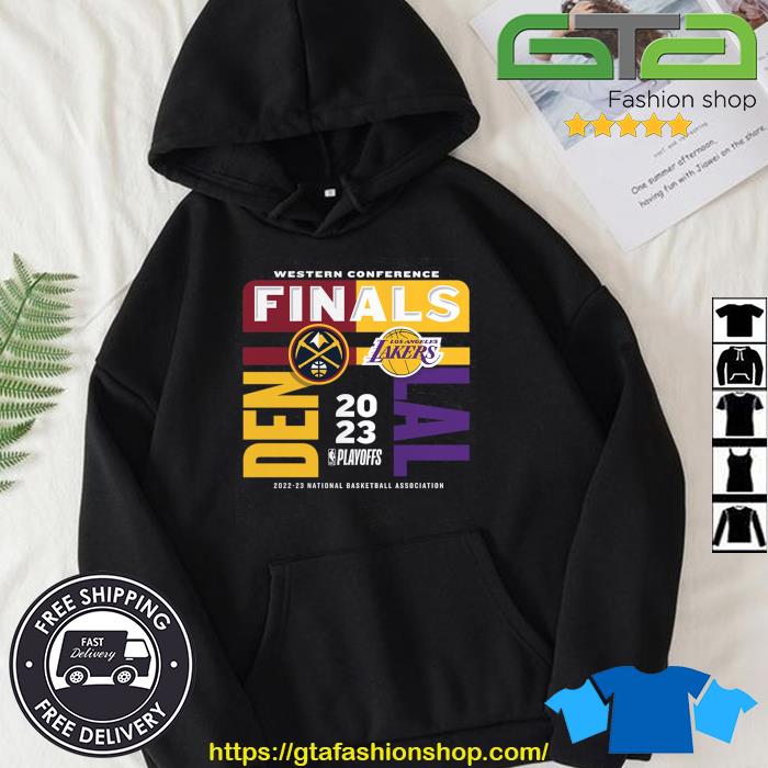 2023 NBA WCF Western Conference Finals 2023 Playoffs Denver Nuggets Vs Los Angeles Lakers Shirt Hoodie