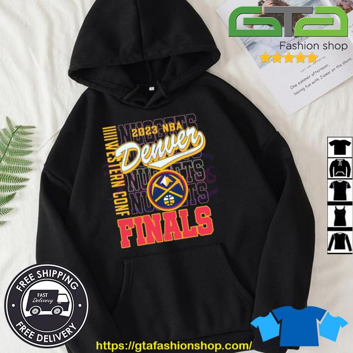 2023 Western Conference Finals Nuggets Logo Shirt Hoodie