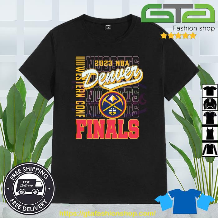 2023 Western Conference Finals Nuggets Logo Shirt
