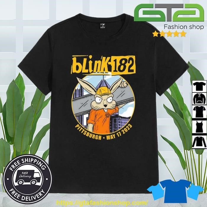 Blink-182 Pittsburgh May 17 2023 Men's Shirt