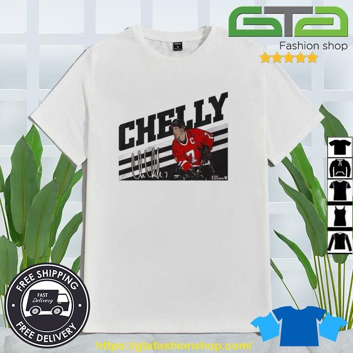 Chris Chelios Chicago Blackhawks Chelly Signature Shirt