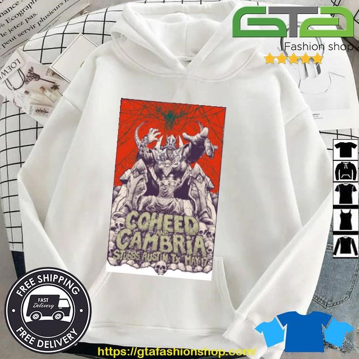 Coheed And Cambria May 17 2023 Stubb's Waller Creek Amphitheater Austin TX Shirt Hoodie.jpg
