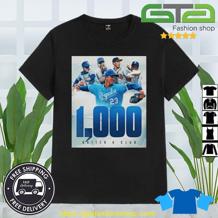 Official Kansas City Royals 1000 Batter K Club Shirt, hoodie