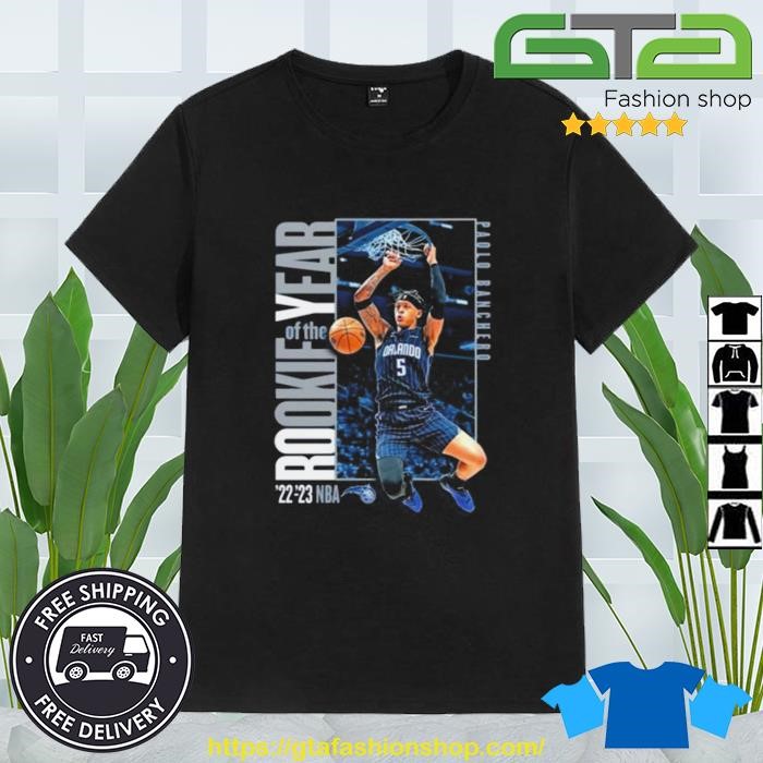 Paolo Banchero Orlando 2023 NBA Rookie Of The Year Momentum Shirt