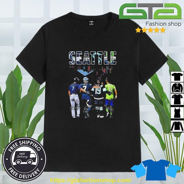 Seattle Sports Gonzales Smith Mccanny Signatures Shirt