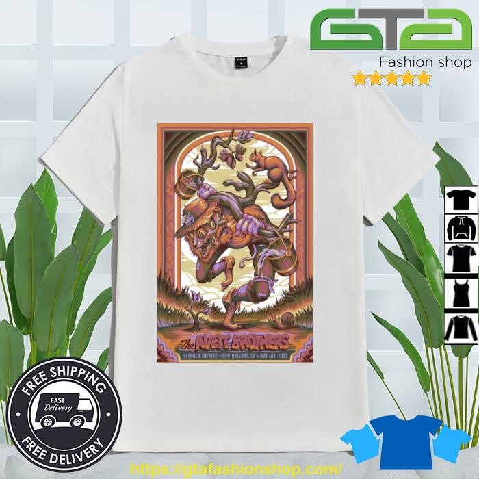 The Avett Brothers New Orleans LA Saenger Theatre May 6 2023 Shirt