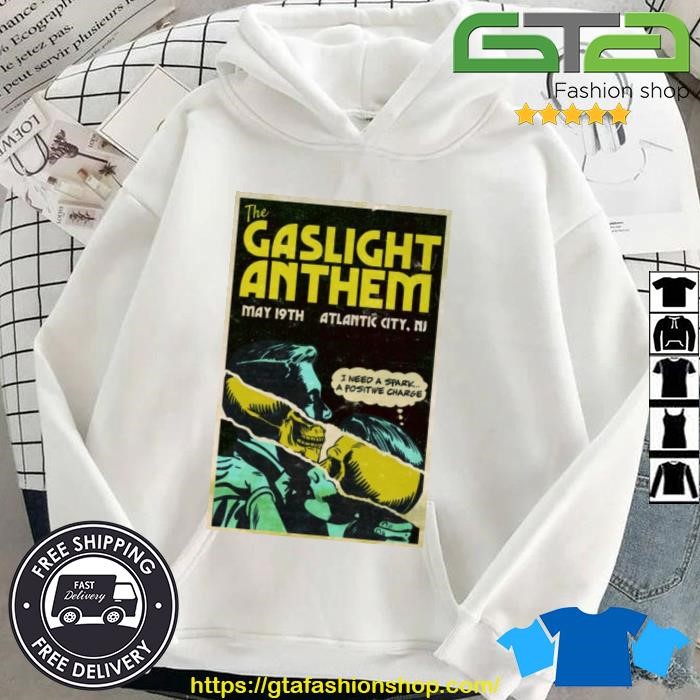 The Gaslight Anthem Poster Atlantic City NJ Tour 2023 Shirt Hoodie.jpg