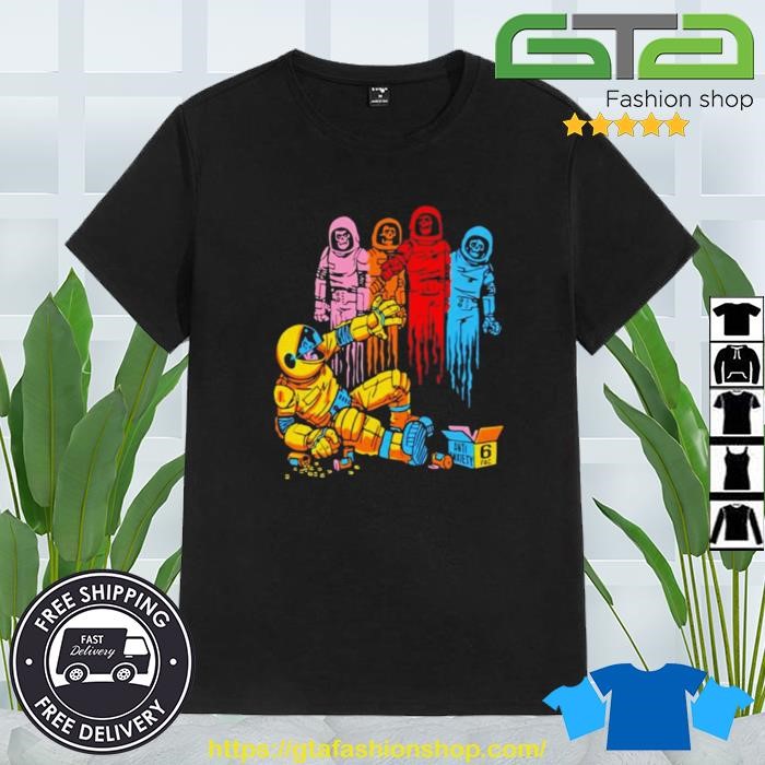 The Madness Of Mission 6 Feinstes Techno Puder Shirt