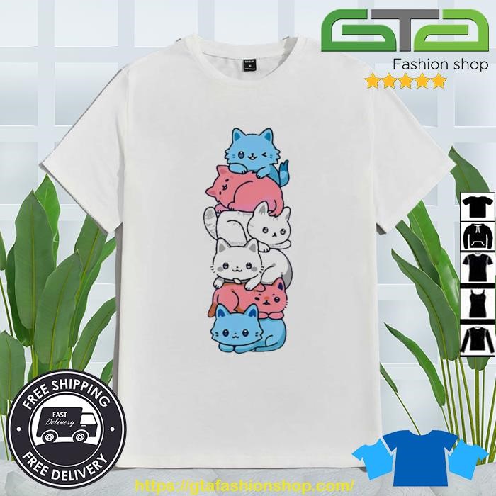 Transgender Cat Pride Shirt