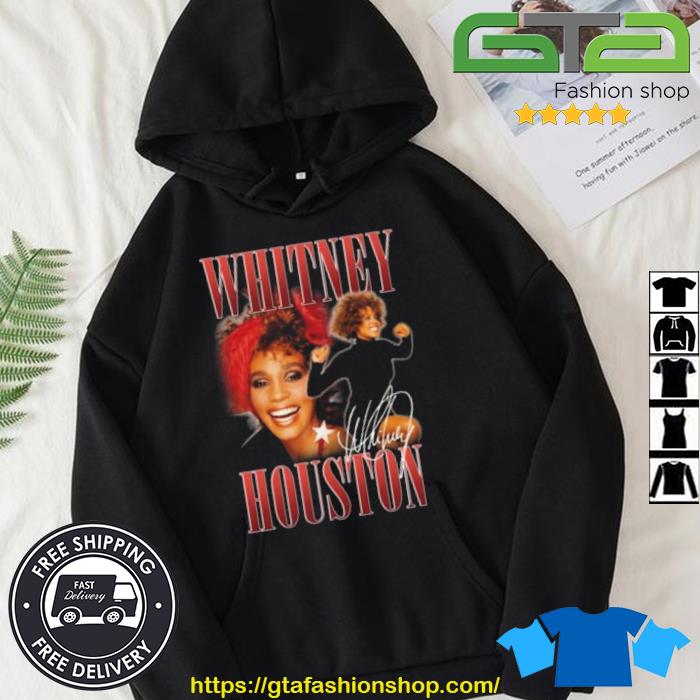 Whitney Houston Signature Shirt Hoodie