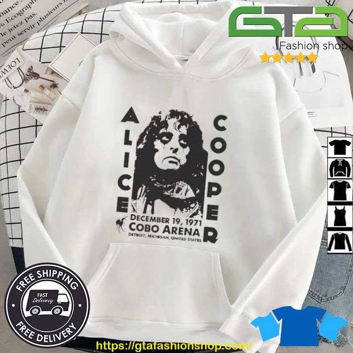Alice Cooper Cobo Arena Shirt Hoodie
