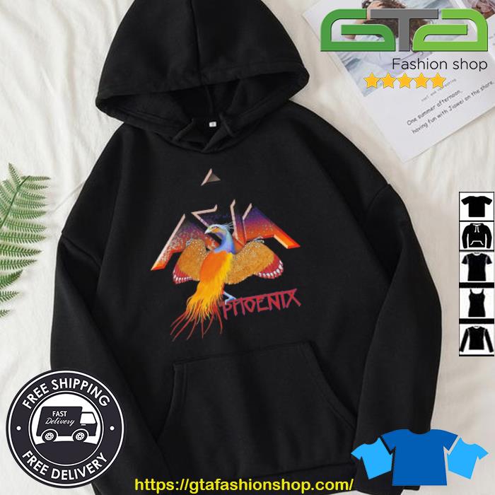 Asia Announce Special Vinyl Release Of Phoenix Shirt Hoodie