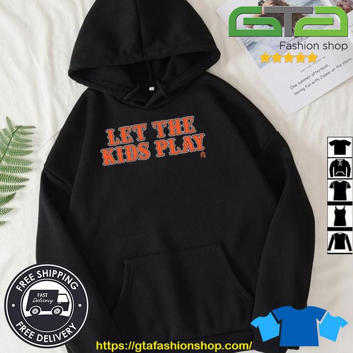 Athlete Logos Let The Kids Play Shirt Hoodie