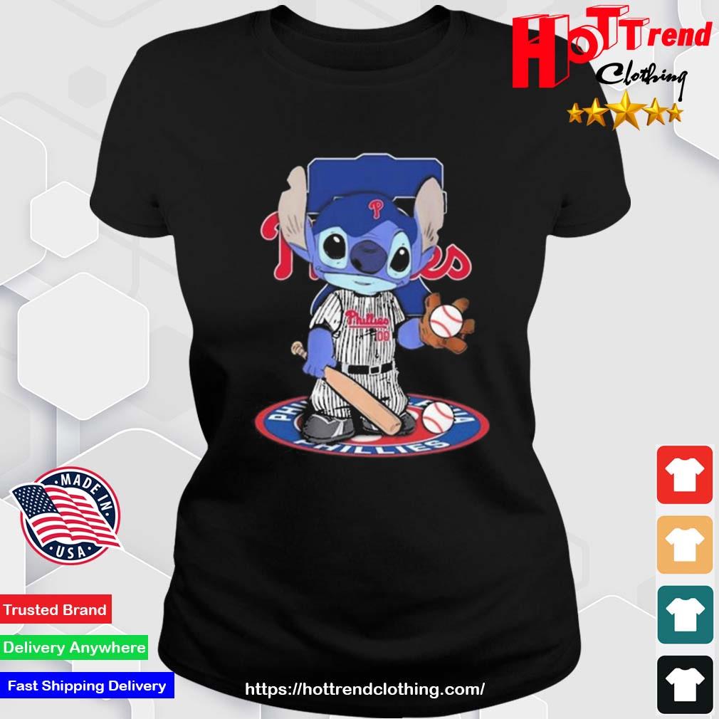 Baby Stitch Philadelphia Phillies Baseball Logo 2023 Shirt Ladies