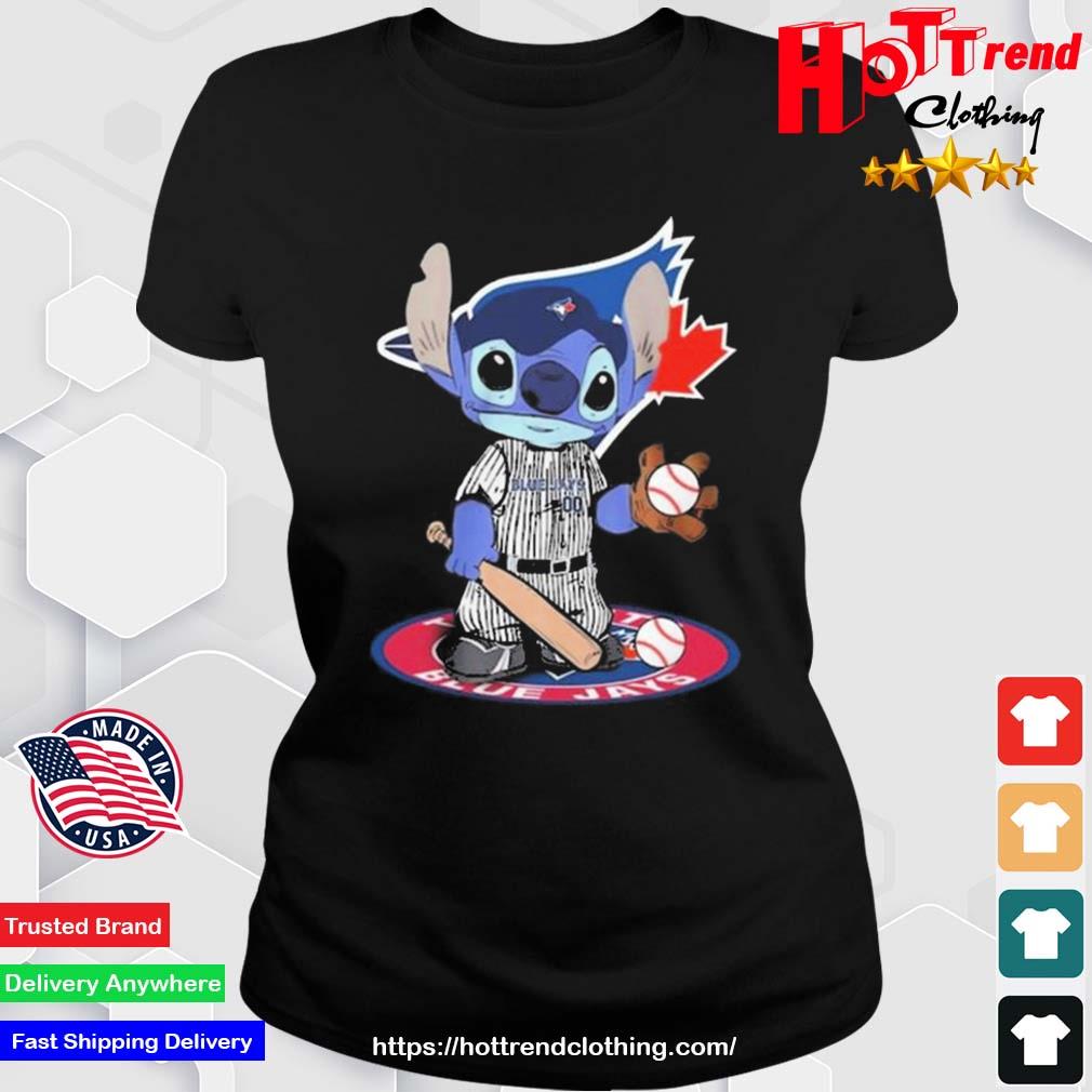 Baby Stitch Toronto Blue Jays Baseball Logo 2023 Shirt Ladies