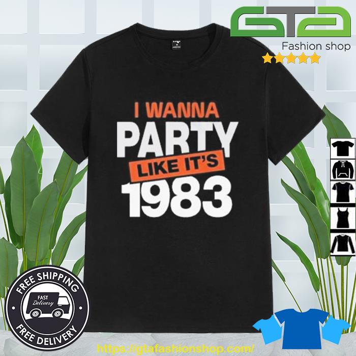 Baltimore Orioles Party Like It's 1983 Shirt