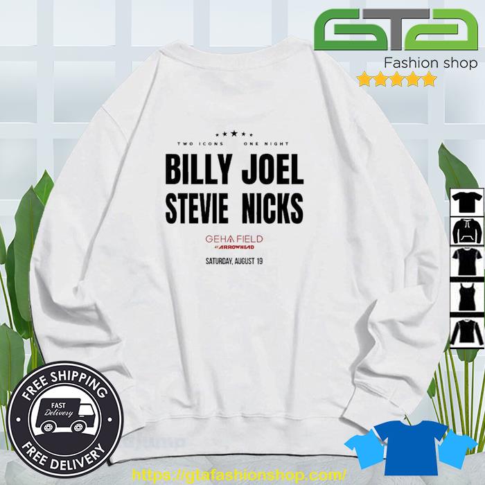 Billy Joel And Stevie Nicks Tour 2023 Billy Joel And Stevie Nicks Kansas City Trending Shirt Sweatshirt