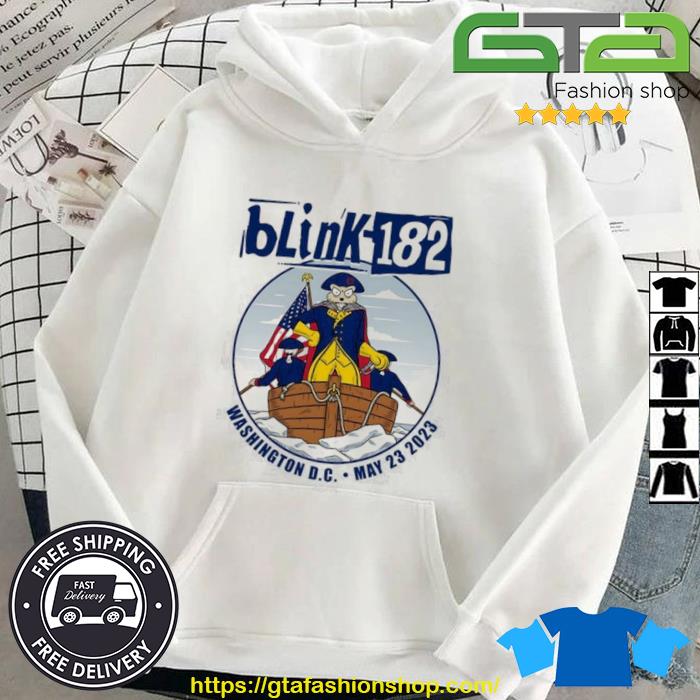 Blink-182 May 23, 2023 Washington D.C Event Shirt Hoodie