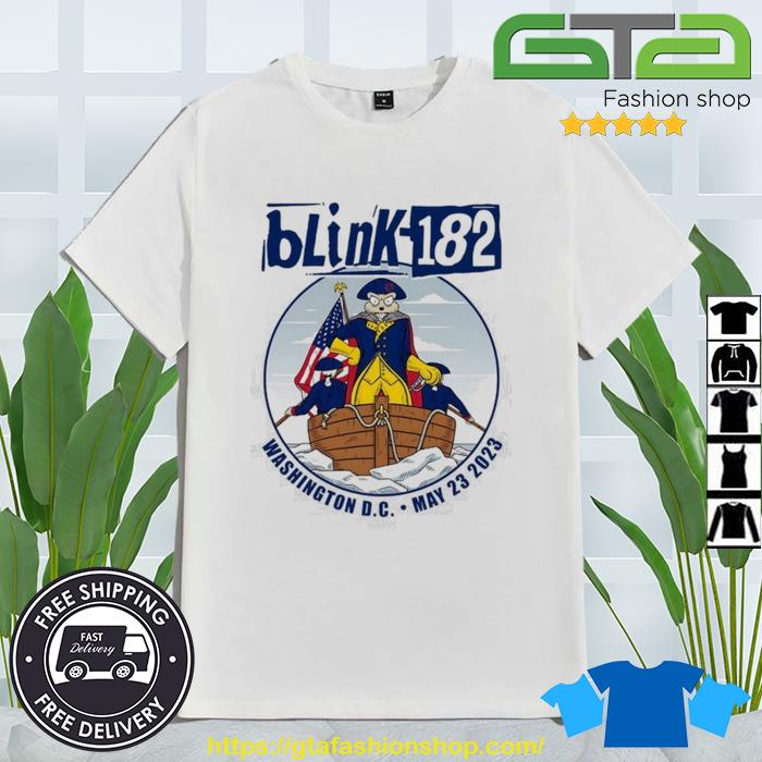 Blink-182 May 23, 2023 Washington D.C Event Shirt