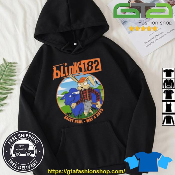 Blink-182 May 4 2023 St Paul Shirt Hoodie