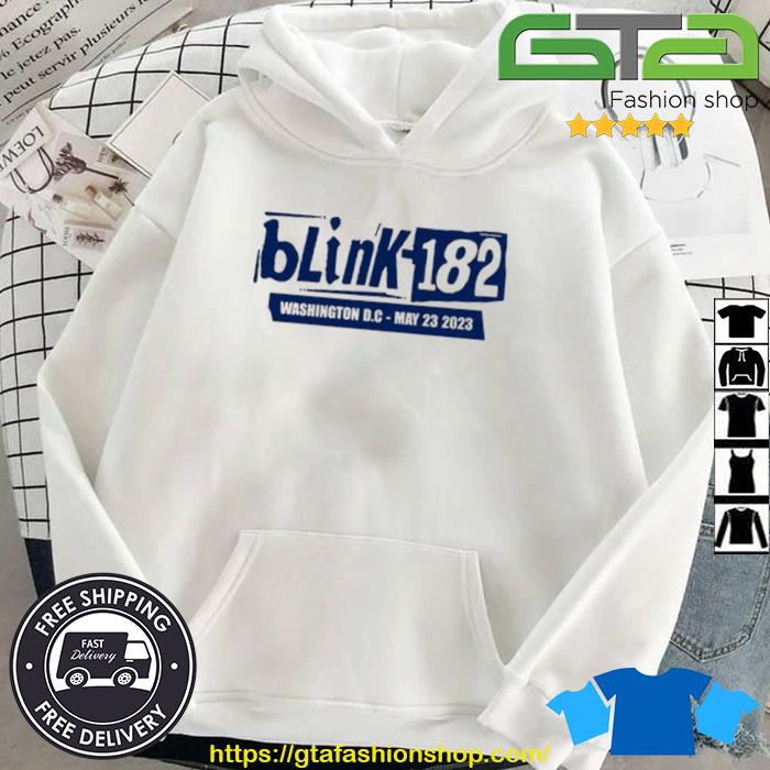 Blink-182 Washington May 23rd 2023 Event Shirt Hoodie
