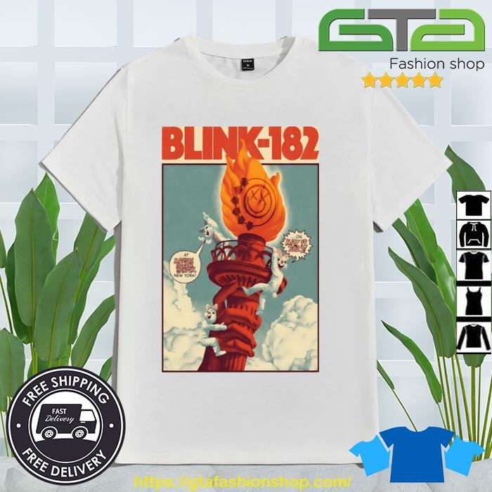 Blink-182 World Tour 2023 New York NY May 19 2023 Shirt