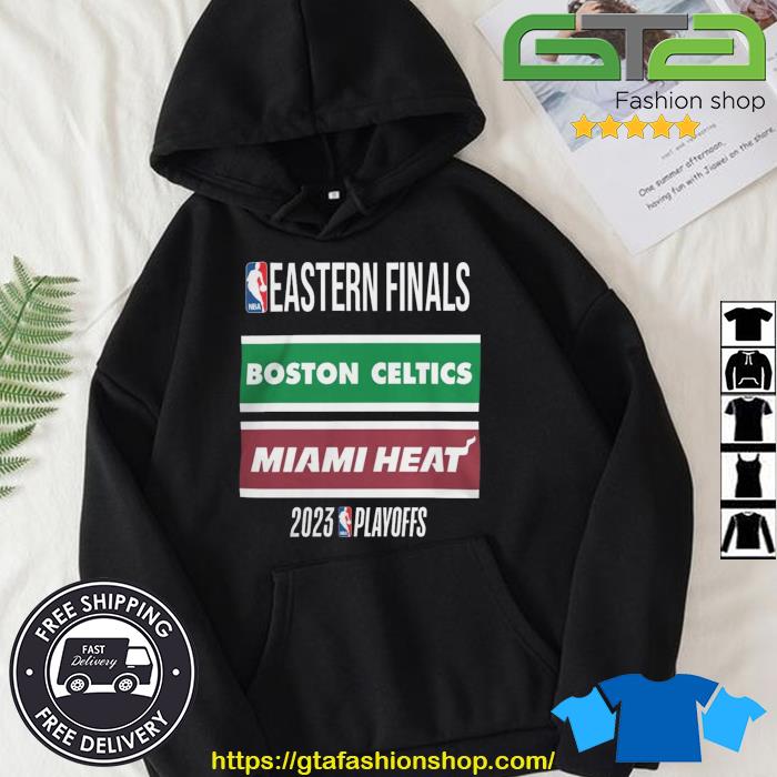 Boston Celtics vs Miami Heat 2023 Eastern Conference Finals s Hoodie