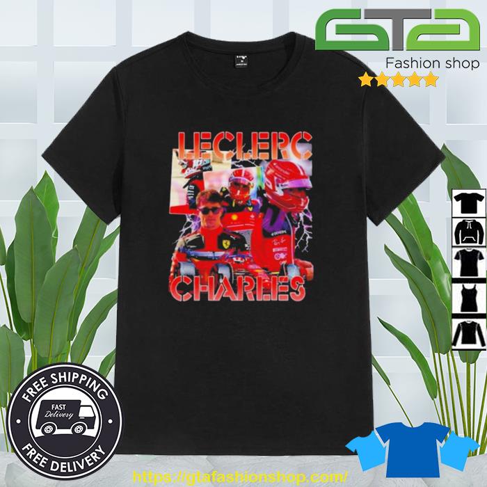 Charles Leclerc Formula Racing F1 Shirt