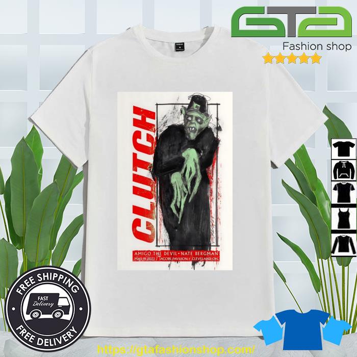 Clutch Band Cleveland OH Jacobs Pavilion May 14 2023 Shirt