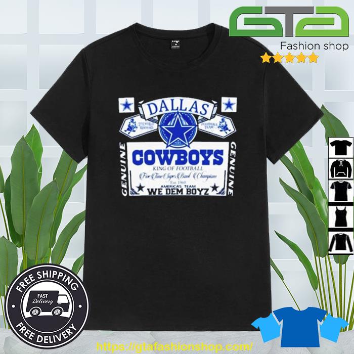 Dallas Cowboys King Of Football We Dem Boyz 2023 Shirt, hoodie