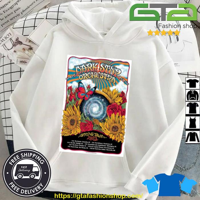Dark Star Orchestra 2023 Spring Tour Shirt Hoodie