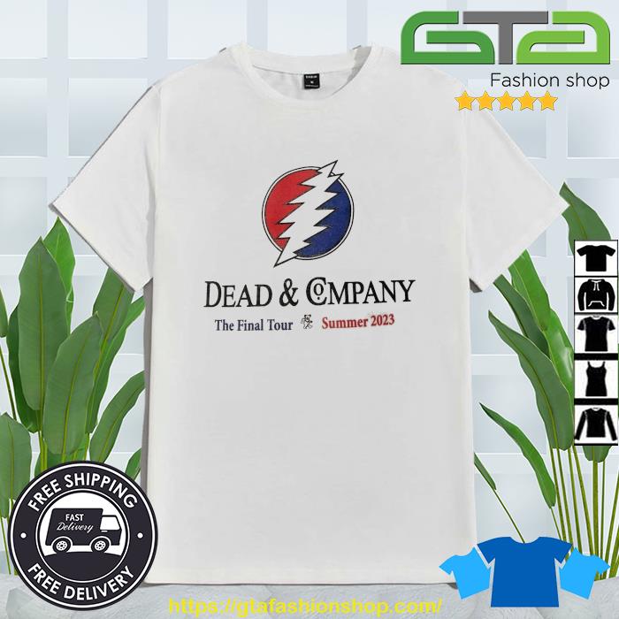 Dead and Company The Final 2023 Summer Tour T-Shirt