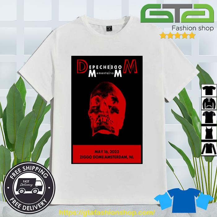 Depeche Mode May 18 2023 Ziggo Dome Amsterdam NL Shirt