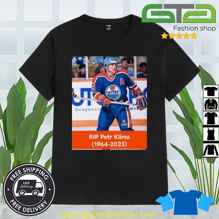 Edmonton Oilers Rip Petr Klima 1964-2023 Shirt