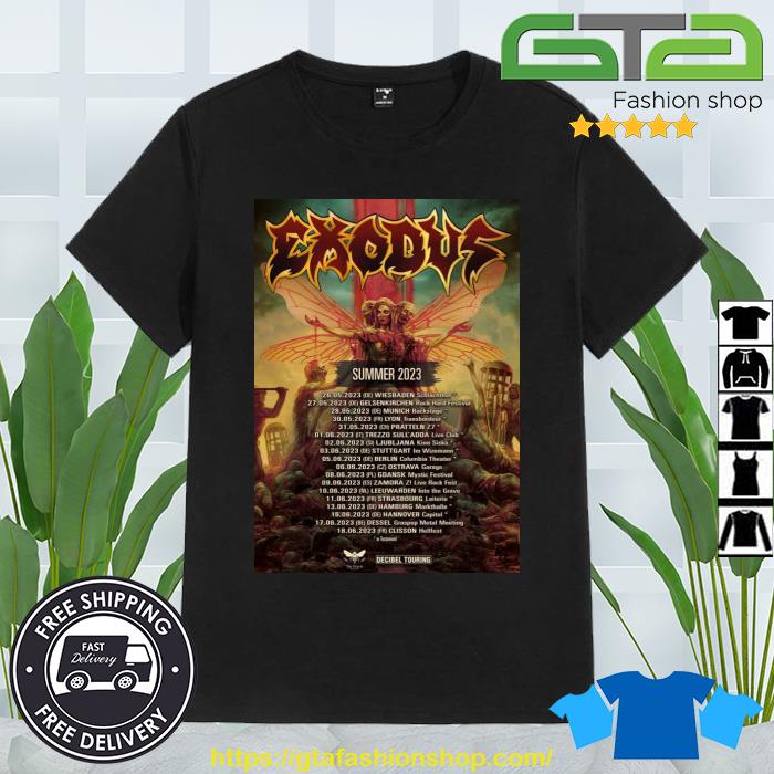 Exodus Cancel Tour Due To Family Emergency 2023 Shirt