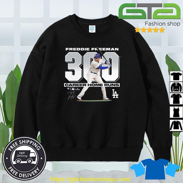 Freddie Freeman Los Angeles Dodgers signature 2023 shirt, hoodie, sweater,  long sleeve and tank top