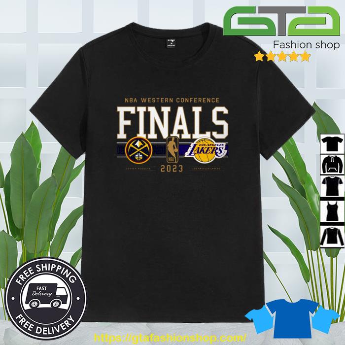 Funny NBA Western Conference Finals 2023 Denver Nuggets Vs Los Angeles Lakers Shirt